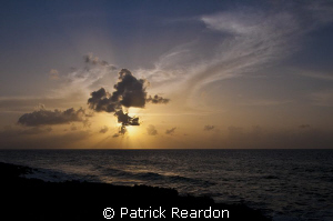 Sunset in Grand Cayman.  I really liked the light that ev... by Patrick Reardon 